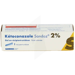 Ketoconazole Sandoz 2 %, Gel En Récipient-unidose