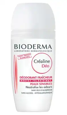 CREALINE DEO Déodorant fraîcheur peau sensible Roll-on/50ml