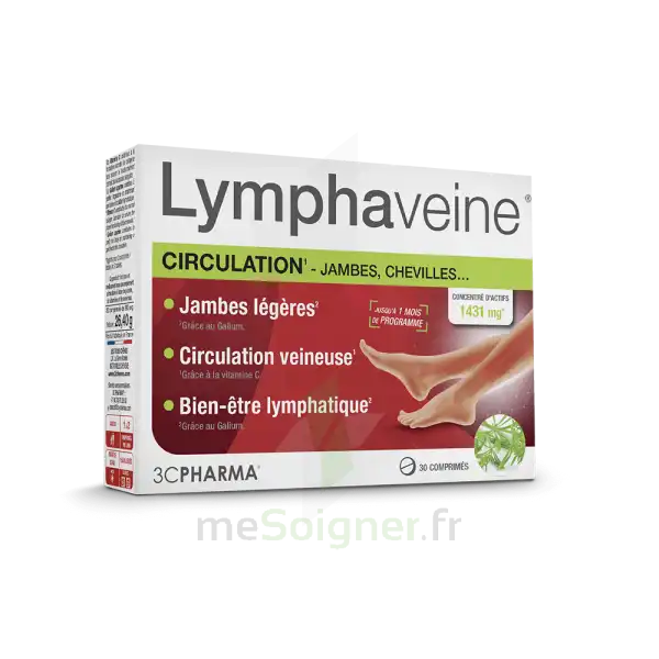 Lymphaveine Circulation Comprimés 3b/30