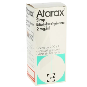 Atarax 2 Mg/ml, Sirop