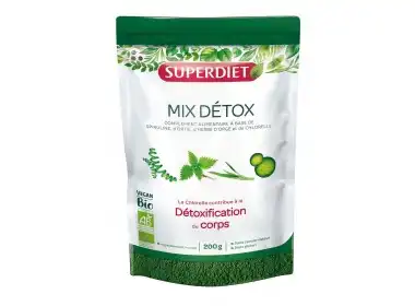Superdiet Mix Bio Poudre Détox Pot/200g à Saint-Gervais-la-Forêt