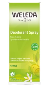 Weleda Gestes Fraicheur Déodorant Citrus Spray/100ml