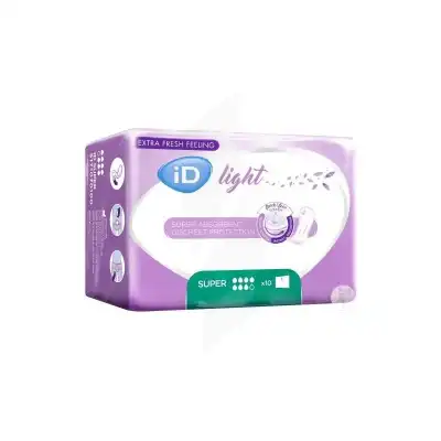 Id Light Advanced Protections Anatomiques Super Sachet/10 à ALES