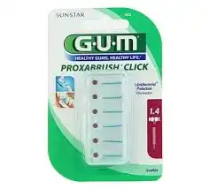 Gum Proxabrush Click, 1,3 Mm, Rose , Blister 6 à VITROLLES