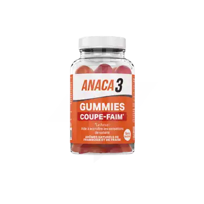 Anaca3 Gummies Coupe-faim Gommes Pot/60 à Agen