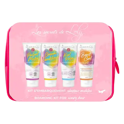 Les Secrets De Loly Trousse Voyage Cheveux Ondulés à QUINCAMPOIX