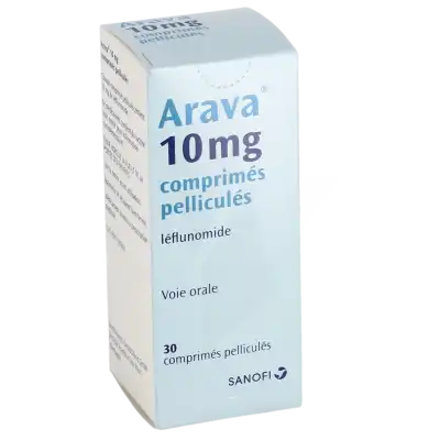 Arava 10 Mg, Comprimé Pelliculé à MERINCHAL