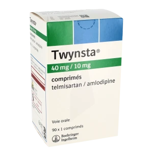 Twynsta 40 Mg/10 Mg, Comprimé