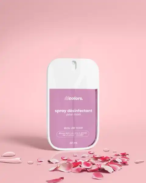 Idcolors Spray Désinfectant Eau De Rose Fl/30ml