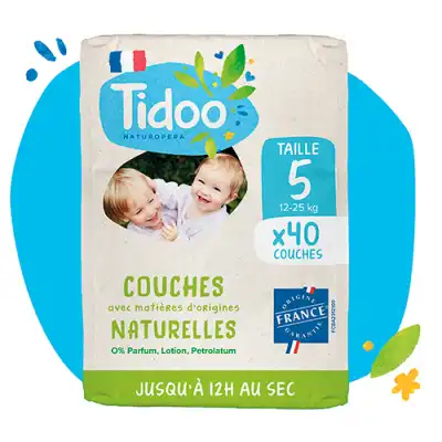 Tidoo Couches Ecologiques T5 11-25kg Sachet/46 à MENTON