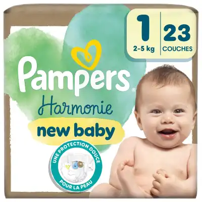 Pampers Harmonie Couche T1 Paq/23 à Beauvais