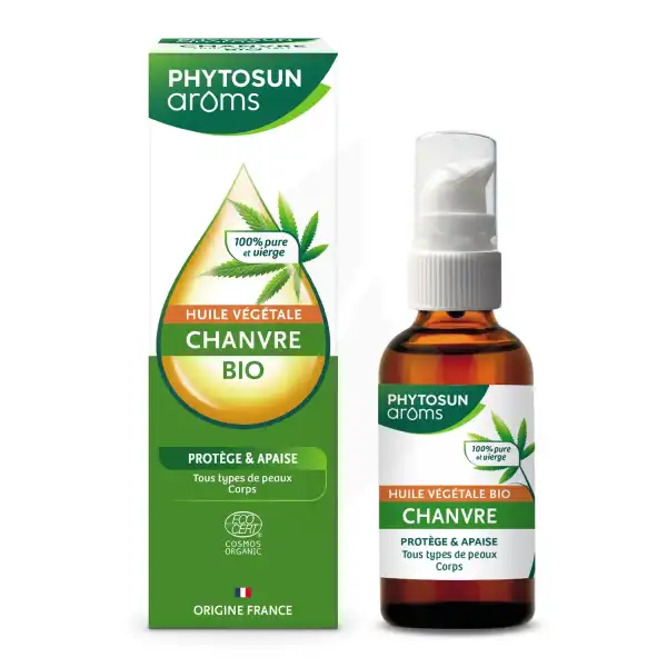 Phytosun Aroms Huile Végétale Chanvre Fl Pompe/50ml