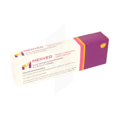 Menveo, Poudre Et Solution Pour Solution Injectable. Vaccin Méningococcique Des Groupes A, C, W-135 Et Y Conjugué à Agen