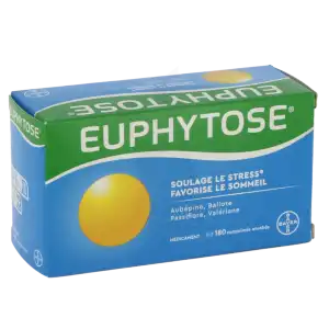 Euphytose, Comprimé Enrobé à Bordeaux