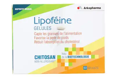 Lipofeine Capteur De Graisses Chitosan Gél B/60 à SENNECEY-LÈS-DIJON