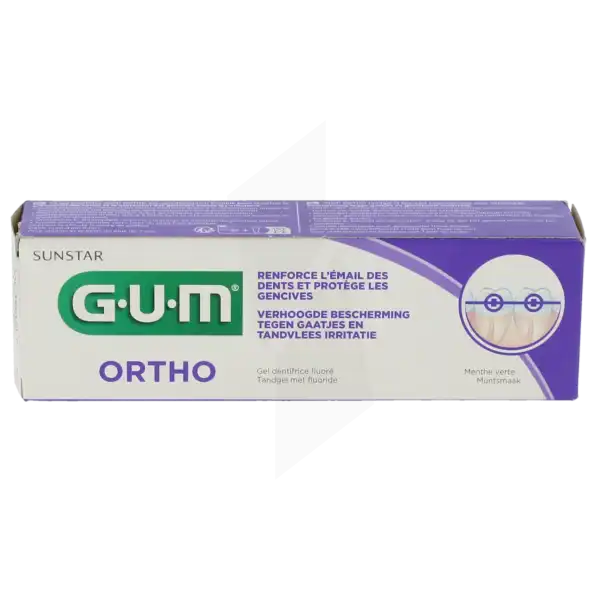 Gum Ortho Gel Dentifrice T/75ml