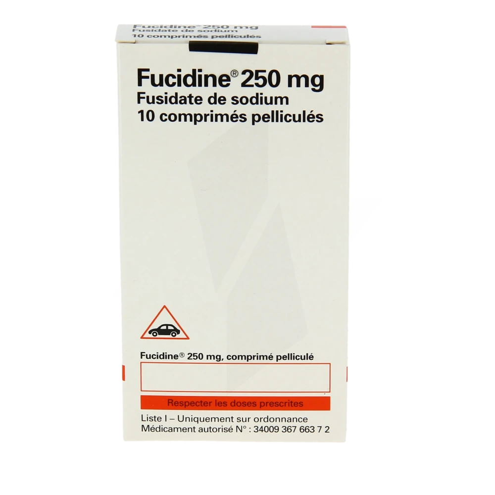 Pharmacie De La Bibliothèque - Médicament Fucidine 250 Mg ...
