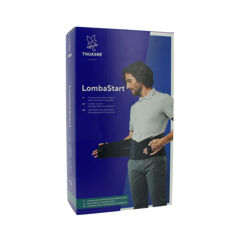 Thuasne Lombastart Ceinture Lombaire Maintien Hauteur 21cm Taille 2