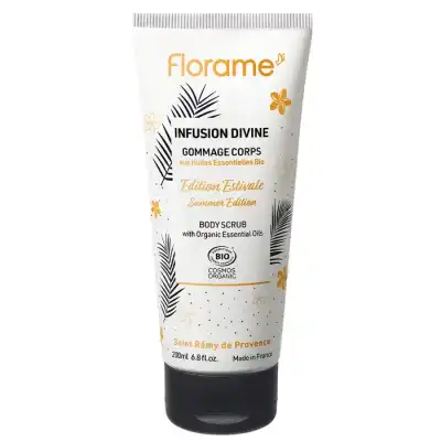 Florame Gel Gommage Corps Infusion Divine T/200ml à GUJAN-MESTRAS