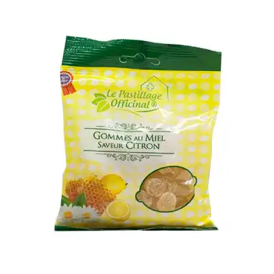 Le Pastillage Officinal Gomme Miel Citron Sachet/100g à AUCAMVILLE