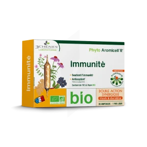 Phyto Aromicell'r Immunité Solution Buvable Bio 20 Ampoules /10ml
