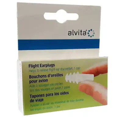 Alvita Bouchon D'oreille Pour Avion B/1 Paire à PARON