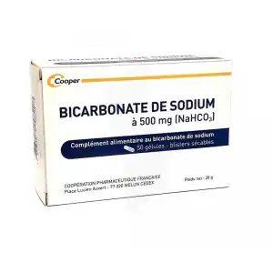 Cooper Bicarbonate De Sodium 500mg Gélules B/50 à Toul