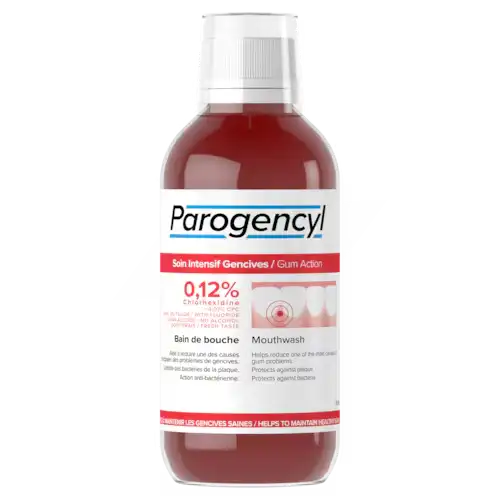 Parogencyl Bain De Bouche Soin Intensif Gencives Chlorhexidine Fl/300ml