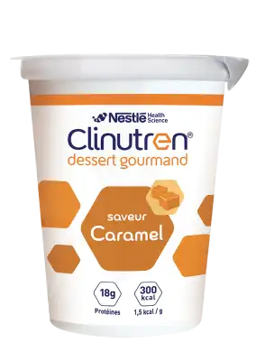 Clinutren Dessert Gourmand Nutriment Caramel 4 Cups/200g à Agen