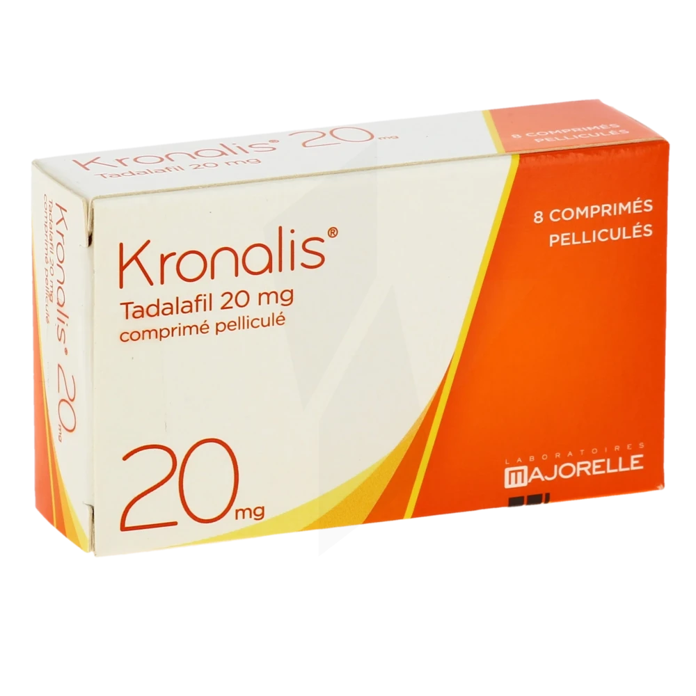 Kronalis 20 Mg, Comprimé Pelliculé