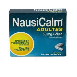 Nausicalm Adultes 50 Mg, Gélule