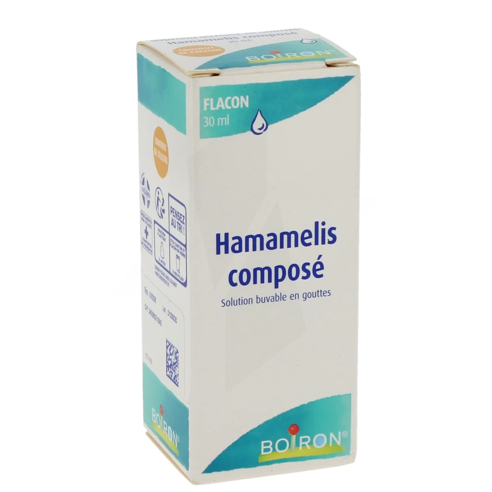 Boiron Hamamelis Compose Solution Buvable En Gouttes Fl/30ml