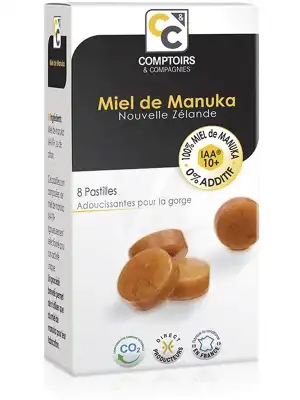 Comptoirs Et Compagnies Miel De Manuka Iaa 10+ Pastilles B/8 à Le havre