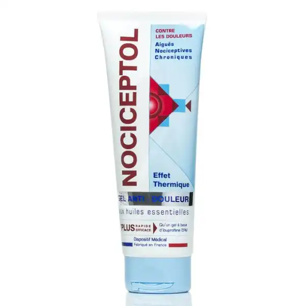 Nociceptol Gel De Massage Anti-douleur T/200ml Tête Massante à Billes