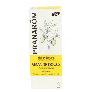 Pranarôm Huile Végétale Bio Amande Douce Fl/50ml