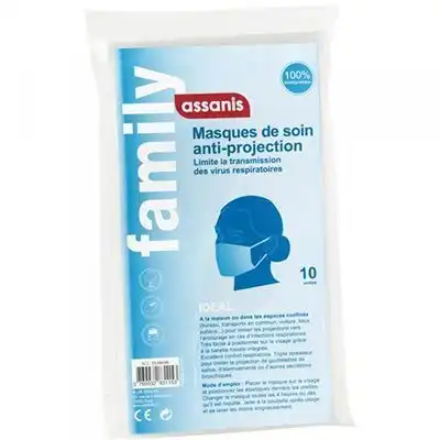 Assanis Family Masque papier Pochette/10
