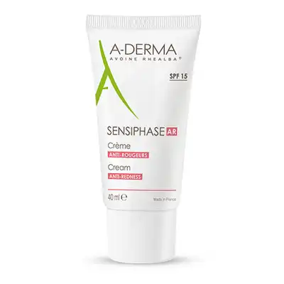 Aderma Sensiphase Crème Anti Rougeur Spf 15 40ml à VANS (LES)