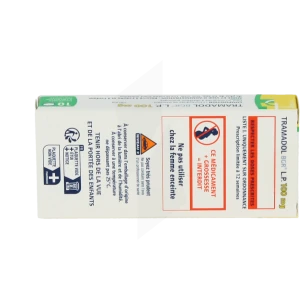 Tramadol Bgr L.p. 100 Mg, Comprimé à Libération Prolongée