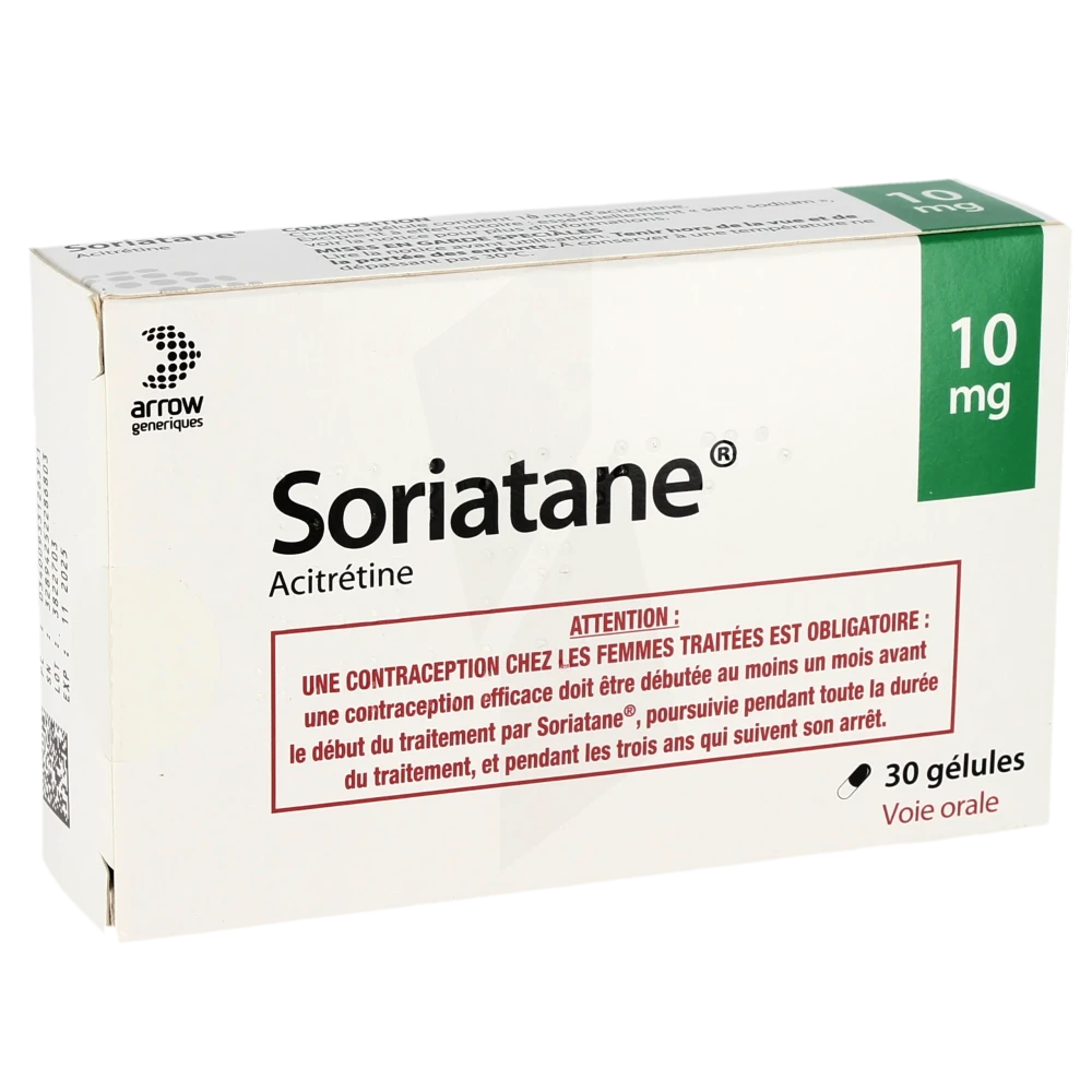 Soriatane 10 Mg, Gélule