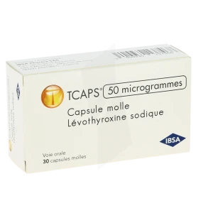 Tcaps 50 Microgrammes, Capsule Molle
