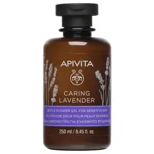 Apivita - Caring Lavender Gel Douche Doux Pour Peaux Sensibles Avec Lavande 250ml à Vierzon