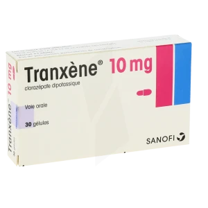 Tranxene 10 Mg, Gélule