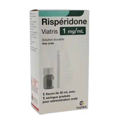 RISPERIDONE VIATRIS 1 mg/ml, solution buvable