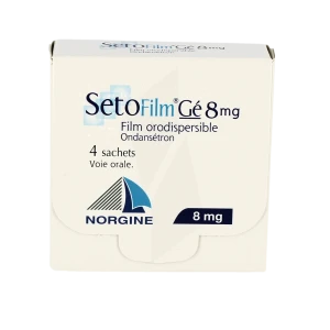 Setofilm 8 Mg, Film Orodispersible