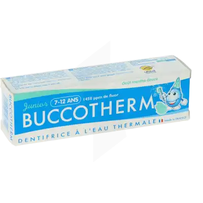 Buccotherm Gel Dentifrice Junior 7/12 Ans Goût Menthe Douce Tube 50ml à MARIGNANE