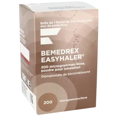 Bemedrex Easyhaler 200 Microgrammes/dose, Poudre Pour Inhalation à MERINCHAL