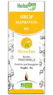 Herbalgem Sirop Bio Respiration 150ml à Fargues-  Saint Hilaire