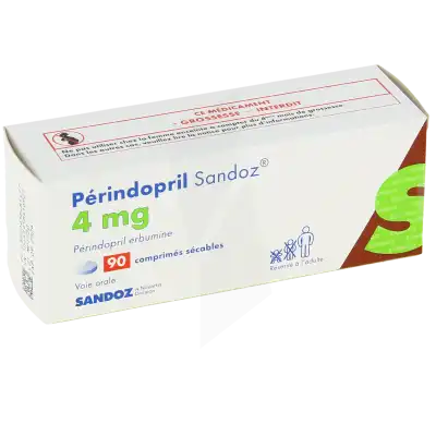 Perindopril Sandoz 4 Mg, Comprimé Sécable à MONTEREAU-FAULT-YONNE