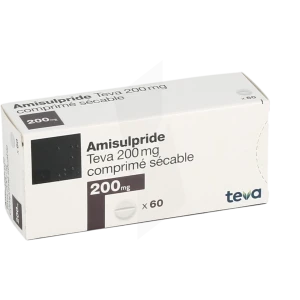 Amisulpride Teva 200 Mg, Comprimé Sécable