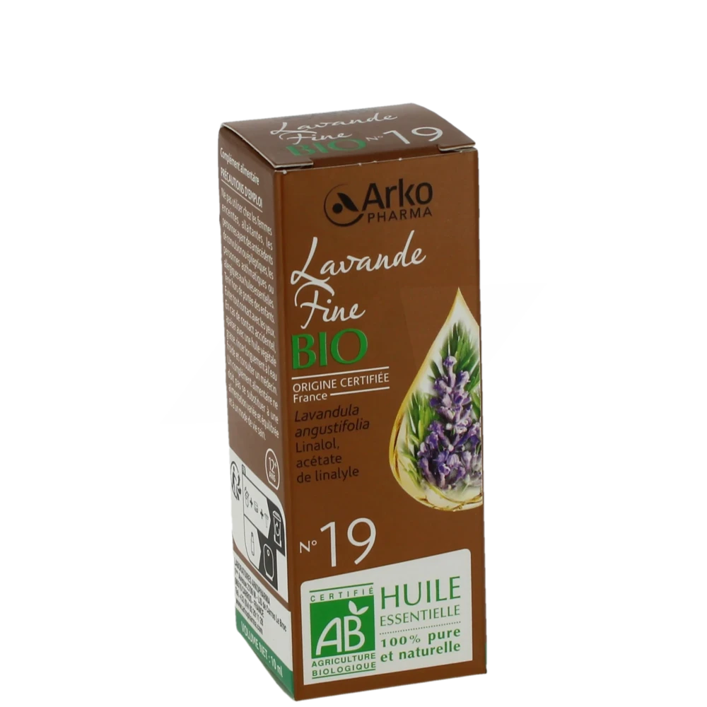 Arkopharma Huile Essentielle Bio N°19 Lavande Fine Fl/10ml
